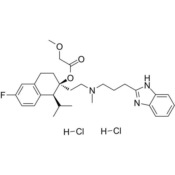 Mibefradil dihydrochloride图片