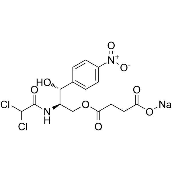 Chloramphenicol succinate sodium图片
