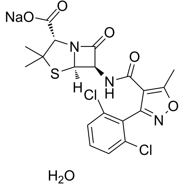 Dicloxacillin Sodium hydrate图片