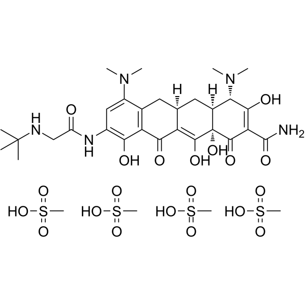 Tigecycline tetramesylate图片