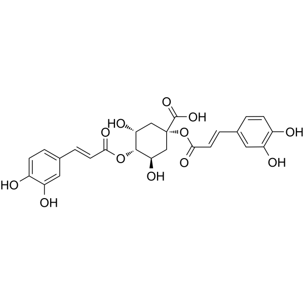 1,4-Dicaffeoylquinic acid图片