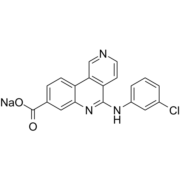 Silmitasertib sodium salt图片