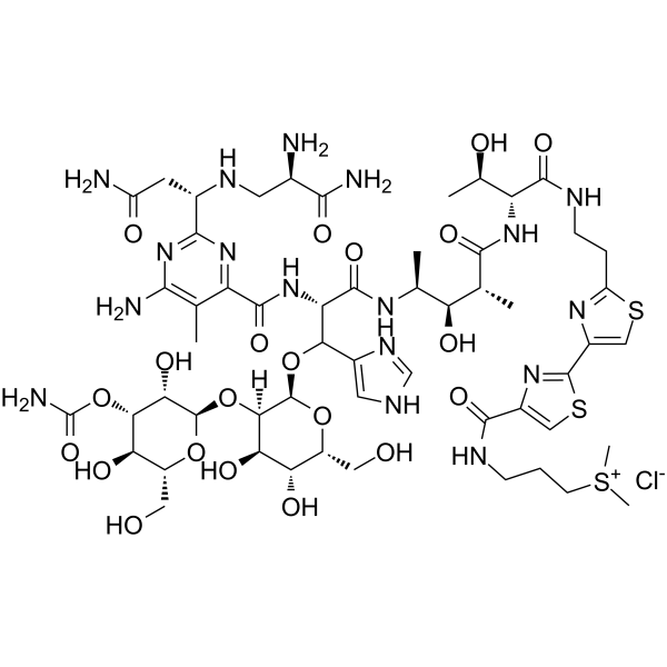 Bleomycin hydrochloride图片