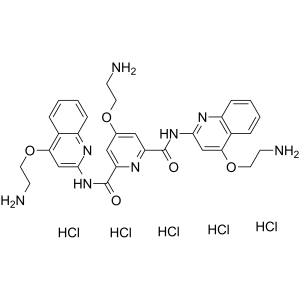 Pyridostatin hydrochloride图片