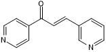 3-(3-pyridinyl)-1-(4-pyridinyl)-2-propen-1-one(5284086)图片
