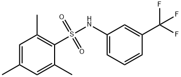 2,4,6-trimethyl-N-[3-(trifluoromethyl)phenyl]benzenesulfonamide(5152047)图片