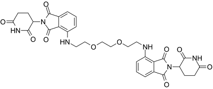 Homo-PROTAC cereblon degrader 1(OUN20985)图片