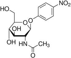 4-Nitrophenyl N-acetyl-β-D-glucosaminide图片