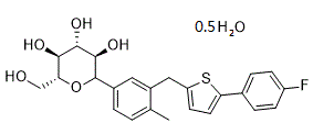 Canagliflozin hemihydrate图片
