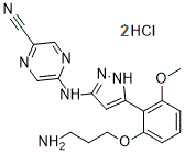 Prexasertib dihydrochloride图片