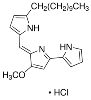 Undecylprodigiosin hydrochloride图片