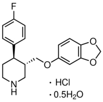 Paroxetine hydrochloride hemihydrate图片