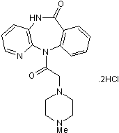 Pirenzepine dihydrochloride图片