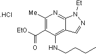 Tracazolate hydrochloride图片