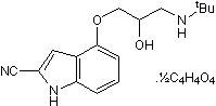 Cyanopindolol hemifumarate图片