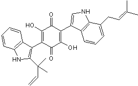 Demethylasterriquinone B1图片