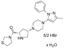 Teneligliptin hydrobromide hydrate图片