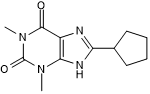 8-Cyclopentyl-1,3-dimethylxanthine图片