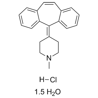 Cyproheptadine hydrochloride sesquihydrate图片