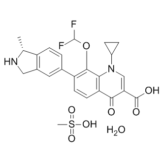 Garenoxacin mesylate hydrate图片