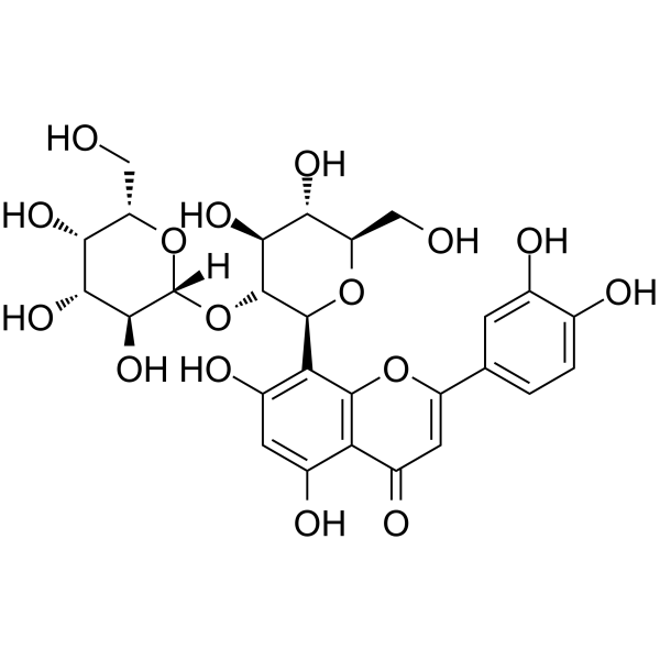 2-O-beta-L-galactopyranosylorientin图片