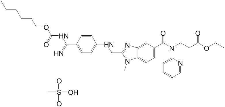 Dabigatran etexilate mesylate图片