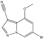 6-bromo-4-methoxypyrazolo[1,5-a]pyridine-3-carbonitrile图片