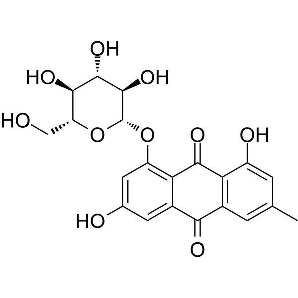 Emodin-8-glucoside图片