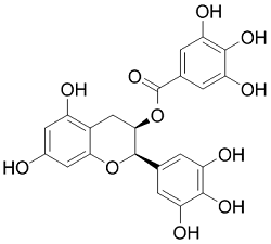 (-)-Epigallocatechin Gallate图片
