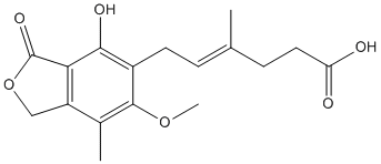 Mycophenolic acid图片