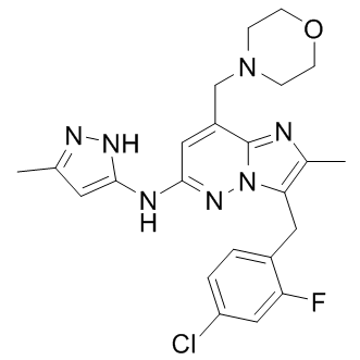 LY2784544(Gandotinib)图片