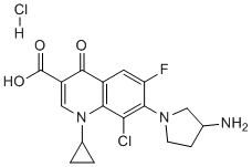 Clinafoxacin hydrochloride图片