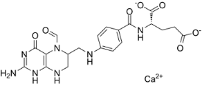 Folinic acid calcium salt图片