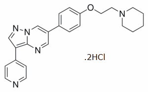 Dorsomorphin(Compound C)dihydrochloride图片