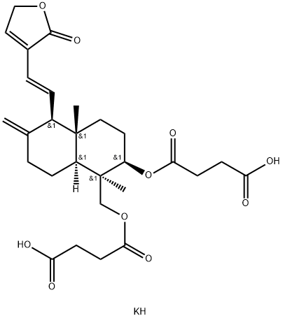 Dehydroandrographolide Succinate Potasium Salt图片