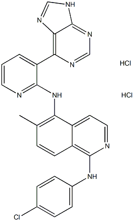 B-Raf inhibitor 1(Compound 13)dihydrochloride图片