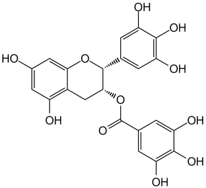 (-)-Epigallocatechin Gallate图片