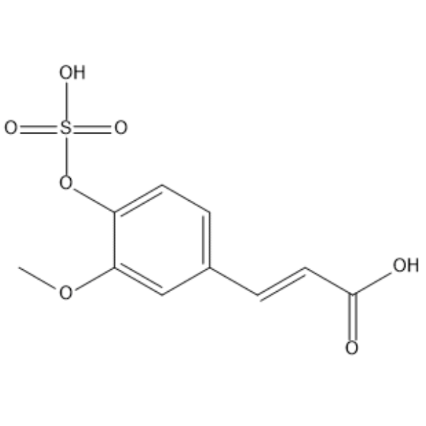 Ferulic acid 4-O-sulfate图片