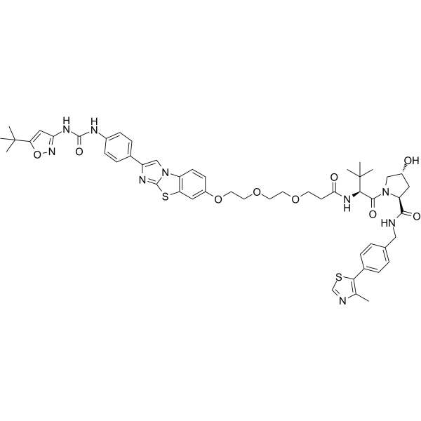 PROTAC FLT-3 degrader 1图片