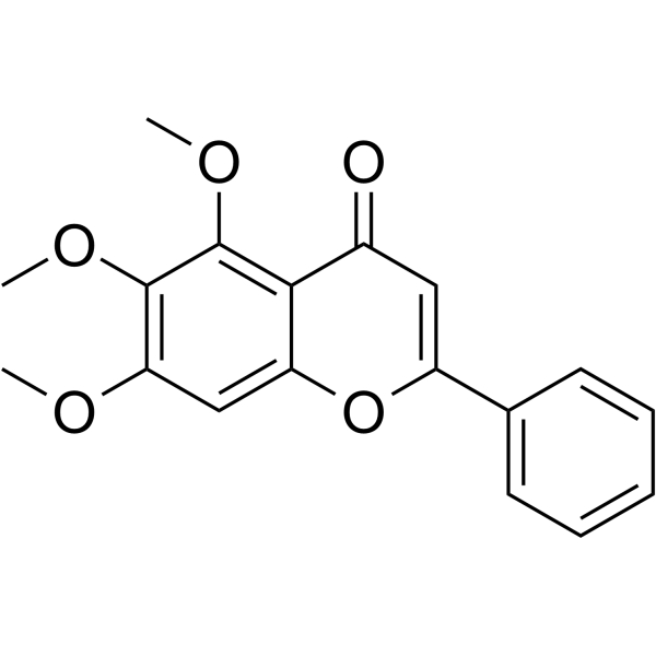 5,6,7-Trimethoxyflavone图片