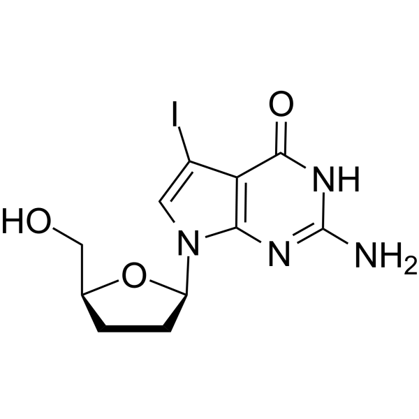 7-Iodo-2',3'-dideoxy-7-deaza-guanosine图片