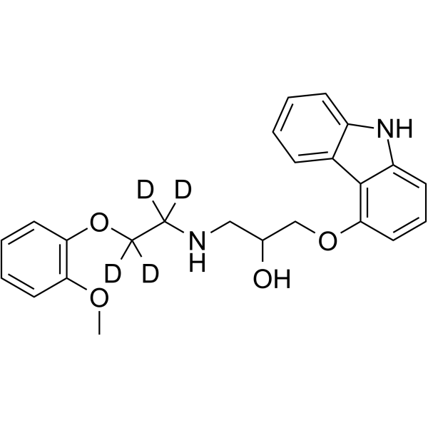 Carvedilol-d4图片