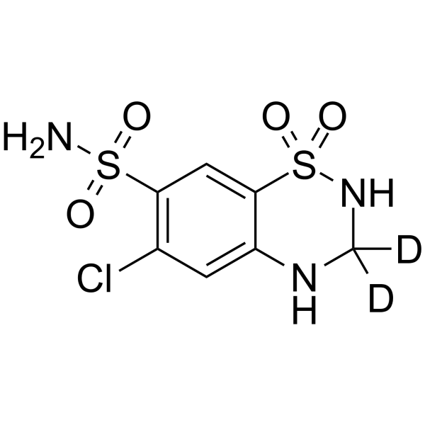 Hydrochlorothiazid-d2图片