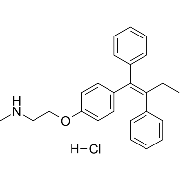 N-Desmethyltamoxifen hydrochloride图片