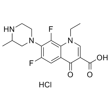 Lomefloxacin hydrochloride图片