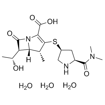 Meropenem trihydrate(SM 7338 trihydrate)图片