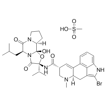 Bromocriptine mesylate(CB-154)图片