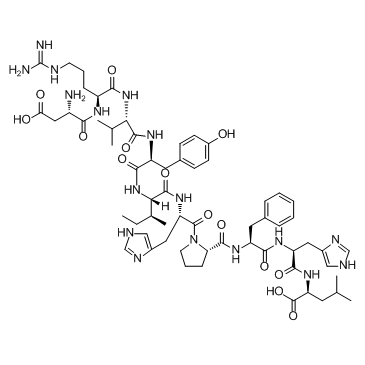 Angiotensin 1(Human)(DRVYIHPFHLAngiotensin I(human,mouse,rat))图片