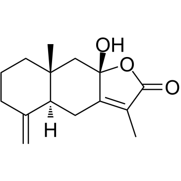 Atractylenolide III(ICodonolactone8β-Hydroxyasterolide)图片