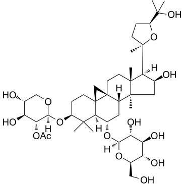 Astragaloside II(Astrasieversianin VIII)图片